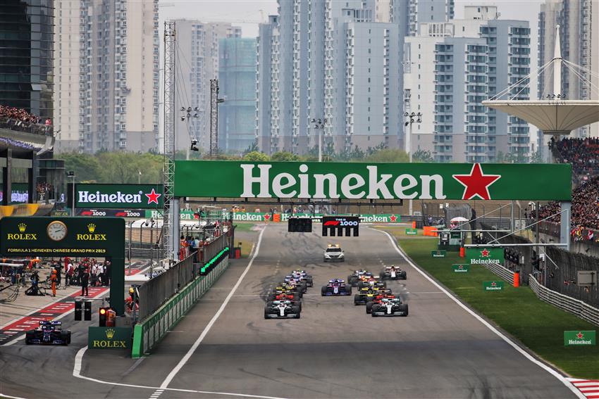 Shanghai International Circuit  Main straight